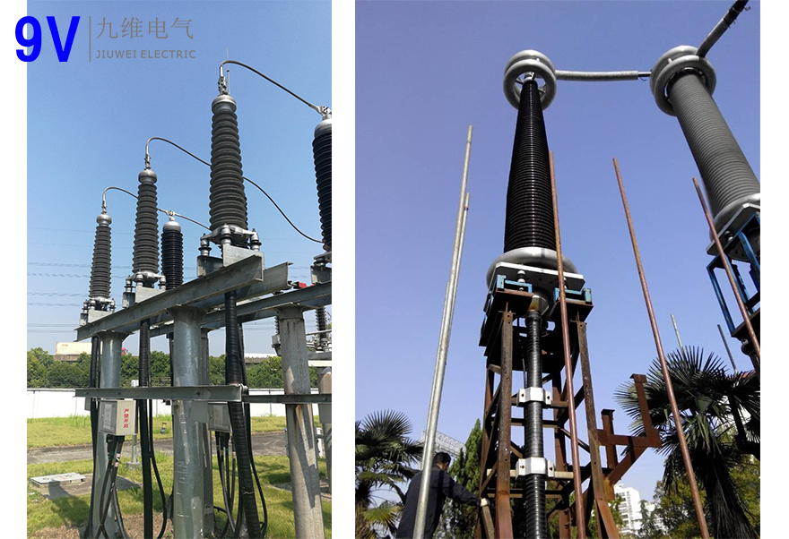 132kV Porcelain Bushing Outdoor Termination